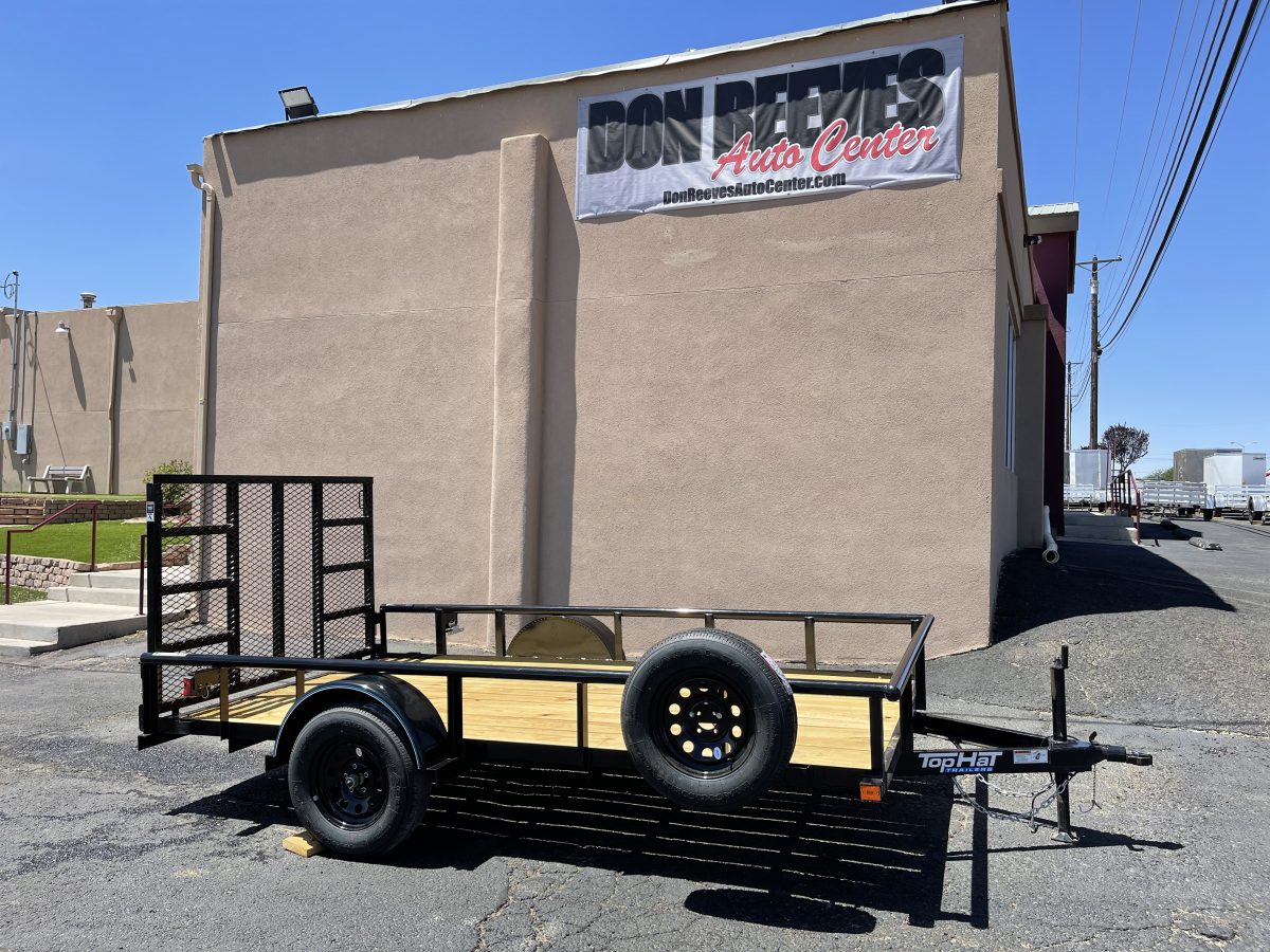 2026 Top Hat TrailersDSP-12X77-2.9N-R- #5487 | Free Spare | 2,990 GVWR